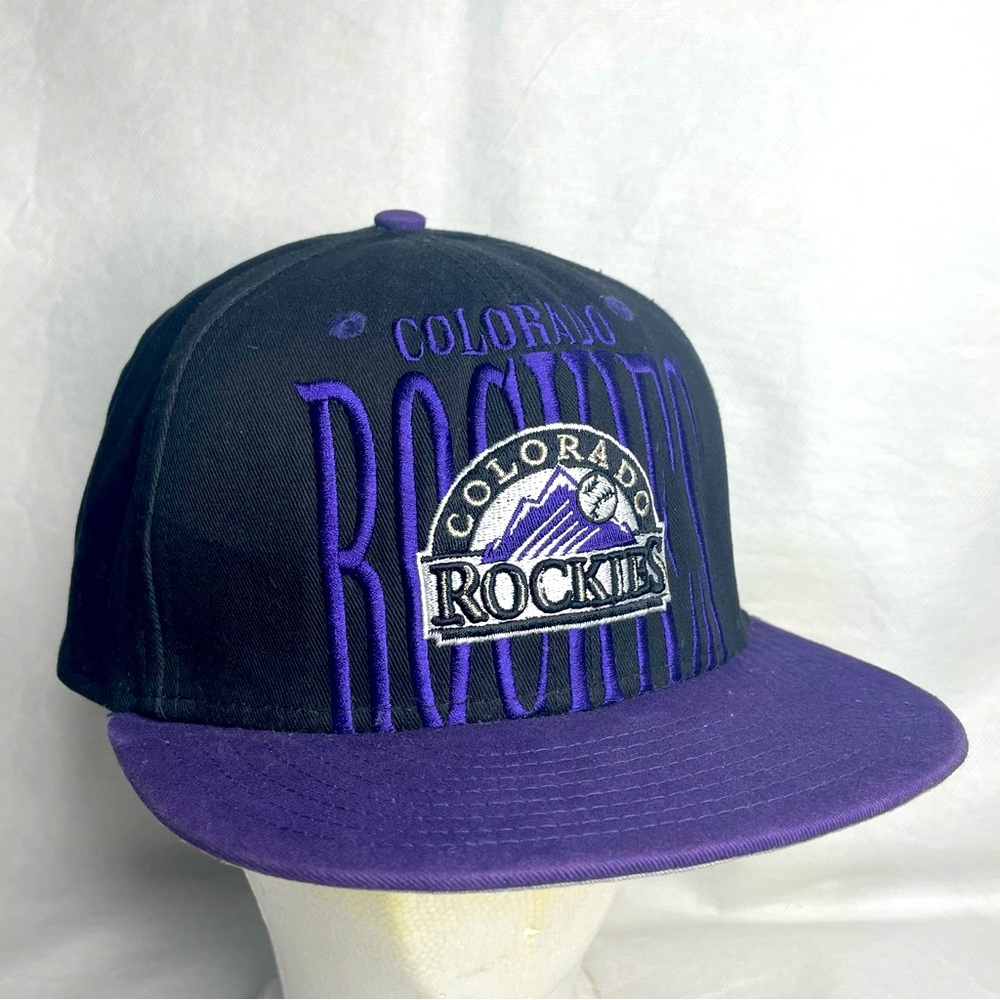 Colorado Rockies Classic New Era 59 Fits Adjustable Black MLB Baseball Hat Cap